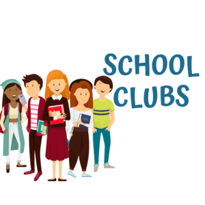 illustration of school clubs